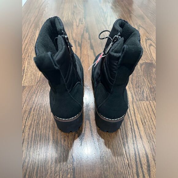 New Blondo Darci Puffer Waterproof Women Winter Bootie  Black - Picture 7 of 7